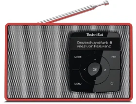 TechniSat Digitradio 2 červeno-strieborná (0003/3910)