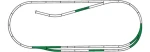 Roco 42011 Line - Sada koľají C (paralelný úsek) s podložím