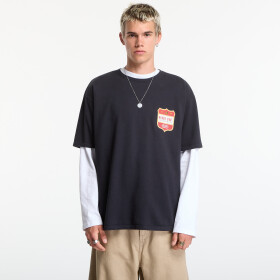 Tričko Rhude Filtaro Crest Tee Vintage Black/ Red/ Yellow M