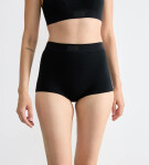 SLOGGI DOUBLE COMFORT - Krátke boxerky z organickej bavlny pre dvojnásobné pohodlie Sloggi BLACK 42