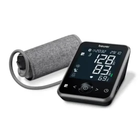 BEURER BM 64 čierna / tlakomer na paži / plne automatický / detekcia arytmie / USB-C / Bluetooth / pamäť 240 záznamov (65400)