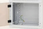Triton RBA-12-LS6-CAX-A1 / Nástenný rozvádzač / 12U / 600x595 mm / perforované dvere 80% / RAL 7035 (RBA-12-LS6-CAX-A1)