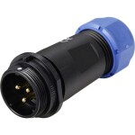 Weipu SP2111 / P 3 I guľatý faston, 1 ks; SP2111 / P 3 I