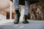 Be Lenka Entica Neo All Black zimné barefoot topánky 38 EUR