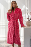 DÁMSKY DLHÝ ŽUPAN 2552 Raspberry XXL