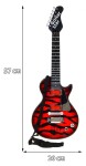 Mamido Rocková elektrická gitara - červená