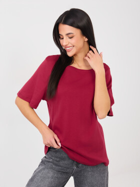 Dámske tričko RV TS A1090.30 burgundy - FPrice S/M