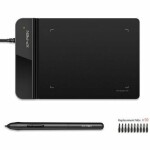 XP-PEN Star G430S čierna / grafický tablet / 8192 úrovní prítlaku / 101.6 × 76.2 mm / USB (StarG430S_B)