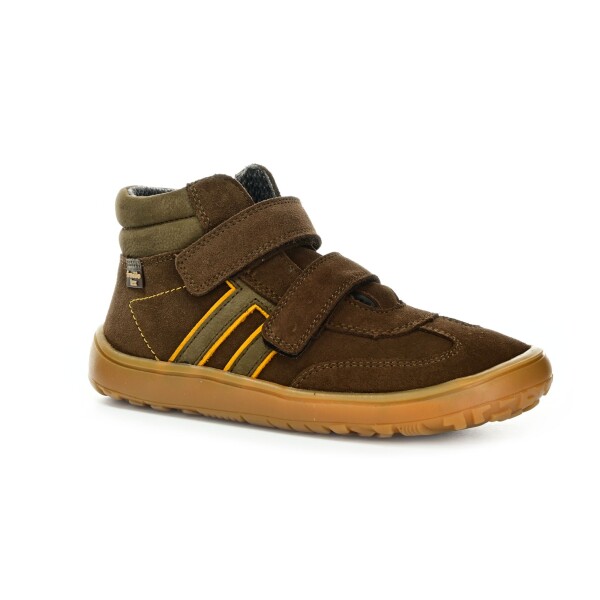 Froddo F-Motion Tex G3110285-3 Dark Brown celoročné členkové barefoot topánky 26 EUR