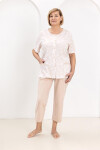 Pyžamo Regina 738 cr/r 2XL-3XL W26 dámske nezapnuté Béžová 3xl