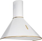 Akpo Chimney Hood Akpo WK-4 Dandys GOLD 60 cm 450 m3/h White