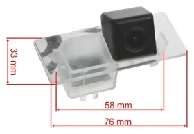 KEETEC BC BMW-12 / Parkovacia kamera / BMW 3, 5, X5, X6 / CMOS / IP67 / 120 °