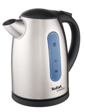 TEFAL Express KI170D40 strieborná / rýchlovarná kanvica / 2400 W / 1.7 l / nerez. oceľ (KI170D40)