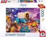 Schmidt Puzzle Táborenie na divokom západe
