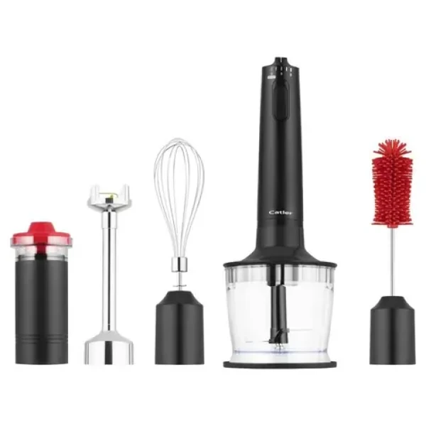 Catler SB 810 Vacu+ čierna / Tyčový mixér + príslušenstvo / 600W / 5 rýchlostí (8590669313204)