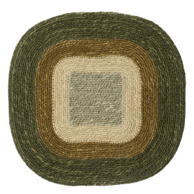 MADAM STOLTZ Prestieranie Seagrass Khaki 35 × 35 cm