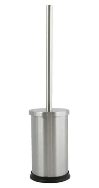 MSV STINOX WC kefa s nádobou z nerezovej ocele / 10 x 43 cm
