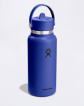 Hydro Flask Wide Mouth with Flex Straw Cap (946 ml) Capri Blue