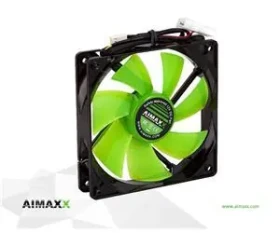 AIMAXX eNVicooler 12 LED GreenWing / Ventilátor / 120 mm / 1200 RPM / 12,6 dB / 52 CFM / 3pin / zelené LED (eNVicooler 12 LED GW)
