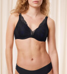 Dámska podprsenka Body Make-Up Illusion Lace WP - BLACK - black 0004 - TRIUMPH BLACK 90B