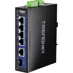 TrendNet TI-G50611 priemyselný ethernetový switch; TI-G50611