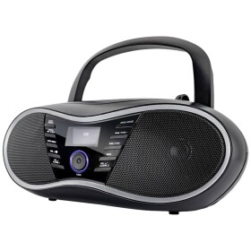 Caliber HBC434DAB-BT CD-rádio DAB+, FM AUX, Bluetooth, CD, USB funkcia alarmu čierna; HBC434DAB-BT