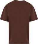 New Morning Studios NM 003 Unisexové tričko oversize z hrubej bavlny 57.0003 čokoládovo hnedé chocolate brown M