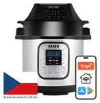 TESLA EliteCook K70 WiFi Duo / Tlakový hrniec a fritéza / WiFi / 2v1 (8595689805210)