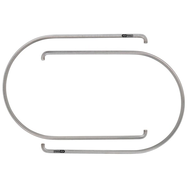 Pružinová spona zámku volantu pre Mercedes, 2 kusy KS Tools 500.1310; 500.1310