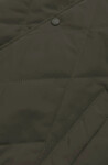 Dámska bunda typu bomber v army farbe (16M9070-136) odstíny zelené XXL (44)