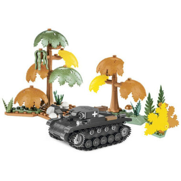 Cobi 2718 WORLD War II Ľahký tank PANZER II AUSF. A