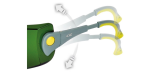 Okuliare Cofra SHIELD - EFECT WELD E007 - B151 Okuliare: SHIELD - EFECT WELD E007 - B151, WELDING, Zelená (E007_B151)