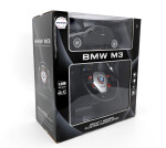 Mamido Mamido Autíčko na diaľkové ovládanie BMW M3 1:18 s volantom čierne
