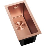 MEXEN - Trixo oceľový drez 1-bowl 230 x 440 mm, meď 6411221000-65