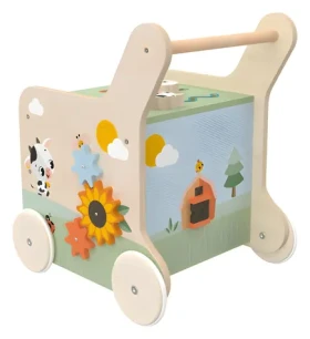 Tiny Love Farmers Funday / Chodítko s aktivitami / drevené / od 12 mesiacov (2222150931TL)