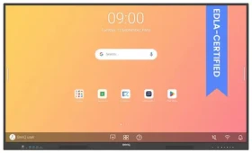 65" BenQ RE6504A / Interaktívny dotykový panel / 4K UHD / Android 13 / 40 dotykových bodov / 8GB / 64GB / 18/7 (9H.FAMTK.DE4)