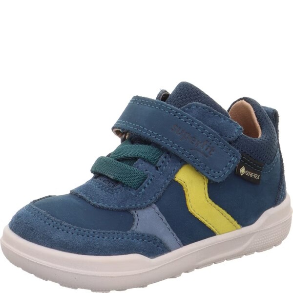 Chlapčenské barefoot tenisky SUPERFREE 2.0 Blue/Yellow GTX Superfit 1-100202-8000 - 28