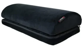 Arozzi Foot Rest Soft Fabric Velvet Black/ ergonomický vankúš pod nohy/ zamatovo čierny (AZ-FOOTREST-VELVET-BK)