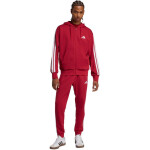 Pánske tričko adidas Essential 3-Stripes French Terry burgundy KR2702 M