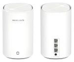 Mercusys Halo E27BE (2-pack) / Wi-Fi 7 Mesh systém BE3600 / Dual-Band / 2,4 GHz 688 Mb/s / 5 GHz 2880 Mb/s / 3x GLAN (Halo E27BE(2-pack))
