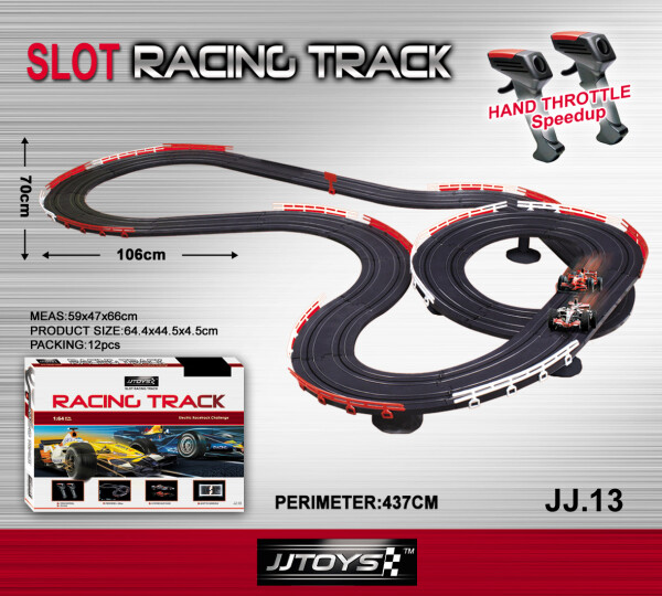 Mamido Mamido Autodráha Slot Racing Track so Svetelnými Efektmi