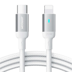 Joyroom S-CL020A10 Nabíjací kábel USB-C (M) - Lightning (M) 20W 2m biela (S-CL020A10 2m LW)