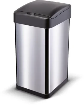 Lamart LT8106 / Bezdotykový odpadkový kôš / 40 l / senzor pohybu / USB napájanie / nerez, plast (8590669386390)