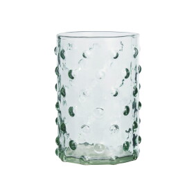 MADAM STOLTZ Pohár Dotted Light Green 250 ml