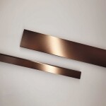REA/S - Sprchovací kút City 80x100 Brush Copper So sprchovou vaničkou Savoy KPL-K6981