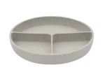 KikkaBoo Tanier delený s prísavkou Platinum Silicone Sand / od 6 mesiacov (31302050033KB)