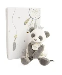 Doudou Darčeková sada - Plyšová hračka panda s dečkou 20 cm