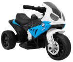 Mamido Detská elektrická motorka BMW S1000RR trojkolka modrá