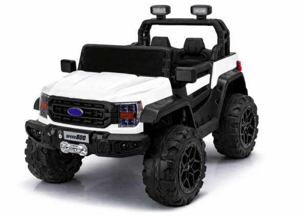 Mamido Elektrické autíčko Speed800 22F 12V 4x4 biele