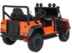 Mamido Detské elektrické autíčko Land Rover Defender 110 SVX Concept oranžové